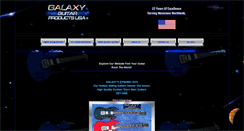Desktop Screenshot of galaxyguitar.com